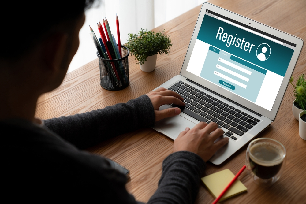 submitting the online form